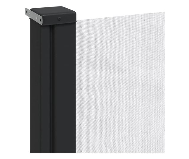 fehér behúzható oldalsó napellenző 180 x 600 cm