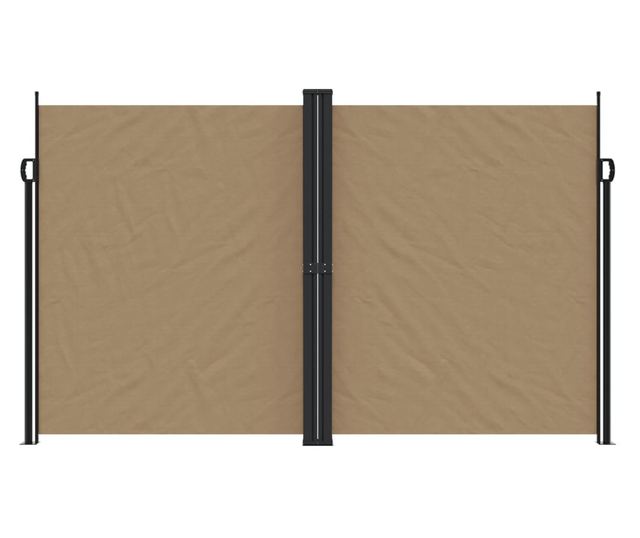 tópszínű behúzható oldalsó napellenző 200 x 1200 cm