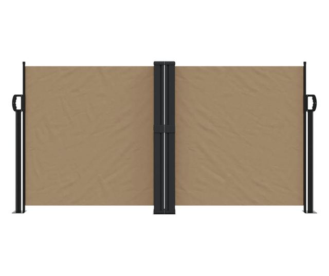 tópszínű behúzható oldalsó napellenző 120 x 1000 cm