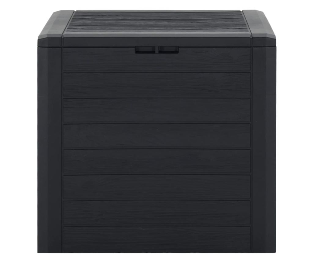 Vrtna kutija za pohranu antracit 58,5x46x55 cm polipropilen - 2