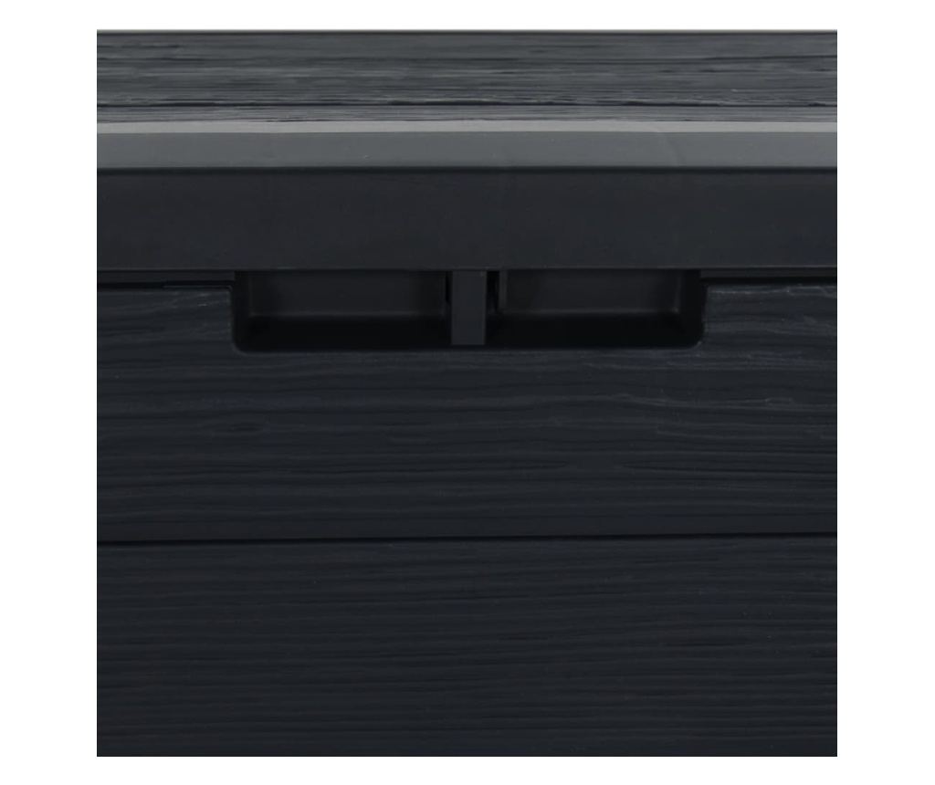 Vrtna kutija za pohranu antracit 58,5x46x55 cm polipropilen - 7