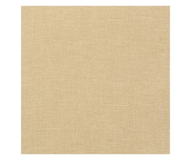 melange bézs szövet raklappárna 60 x 60 x 10 cm