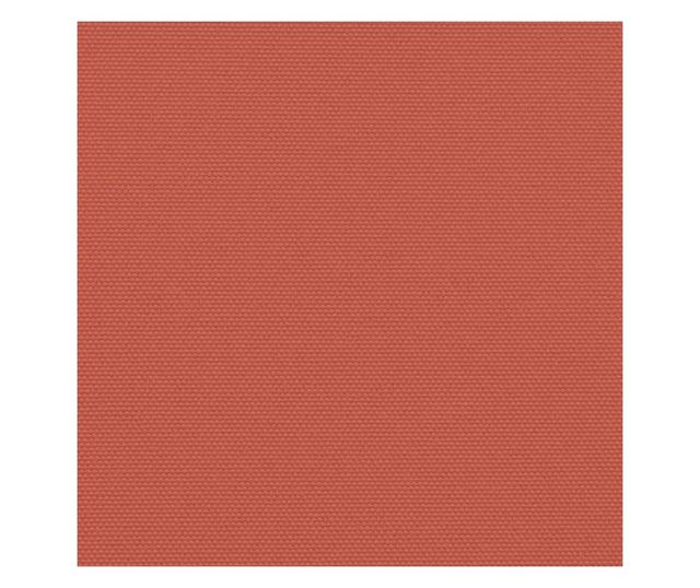 terrakotta behúzható oldalsó napellenző 160 x 500 cm