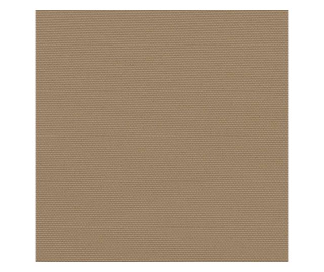 tópszínű behúzható oldalsó napellenző 120 x 1000 cm