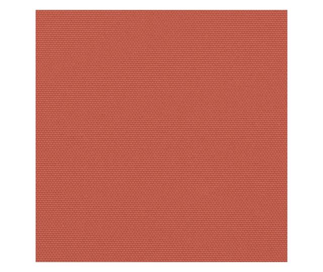 terrakotta behúzható oldalsó napellenző 200 x 1000 cm