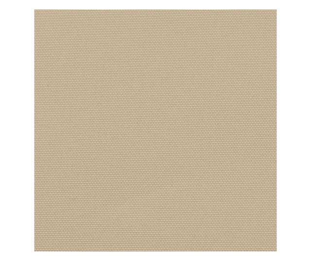 bézs behúzható oldalsó napellenző 220 x 1000 cm