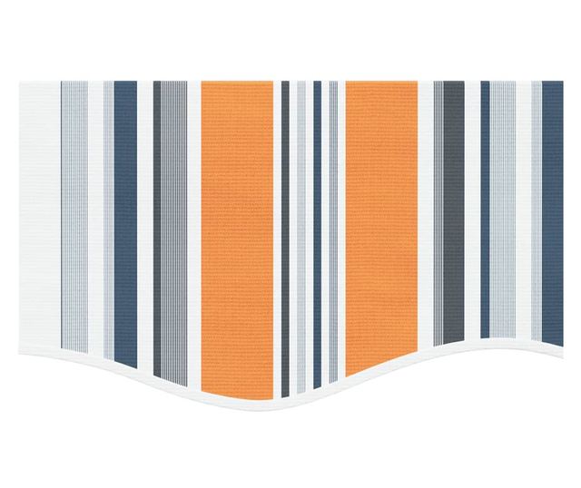 többszínű csíkos pótszövet napellenzőhöz 4,5 x 3,5 m