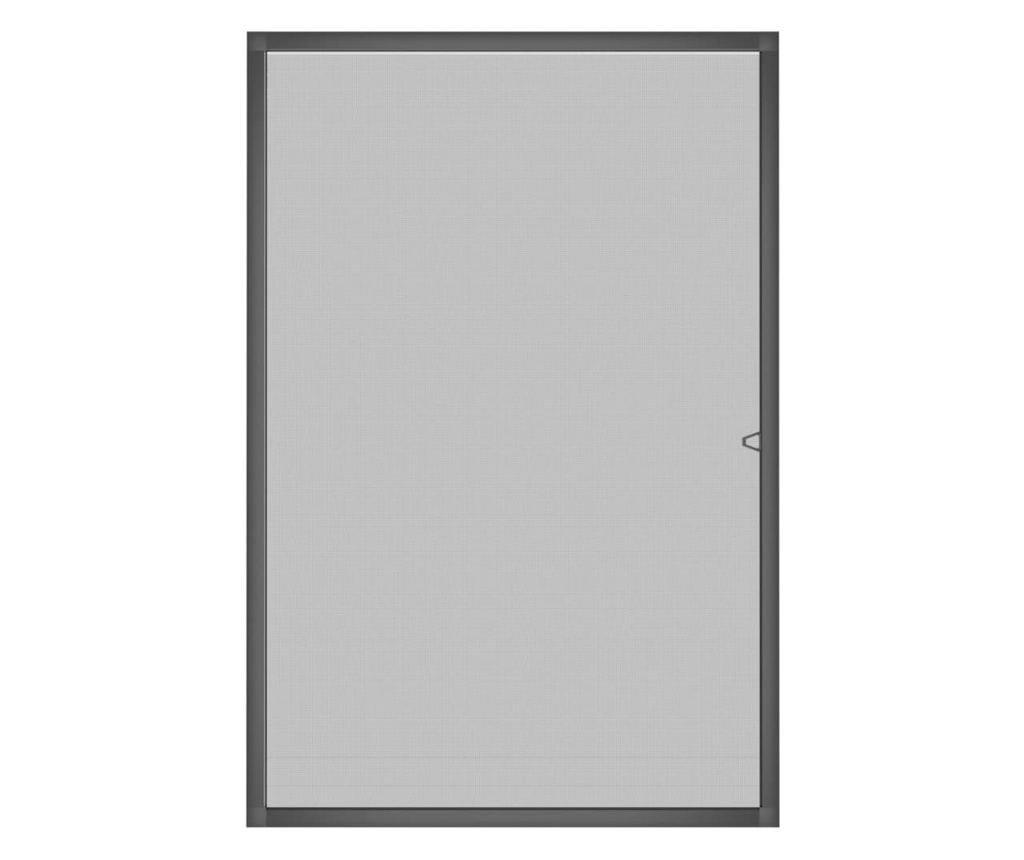 Комарник за прозорци, антрацит, 90x120 см - 3