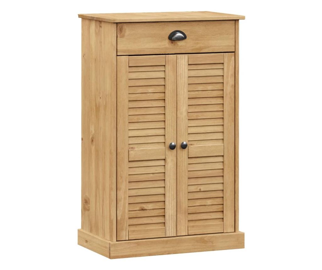 Шкаф за обувки VIGO, 60x35x96 см, масивна борова дървесина - 2