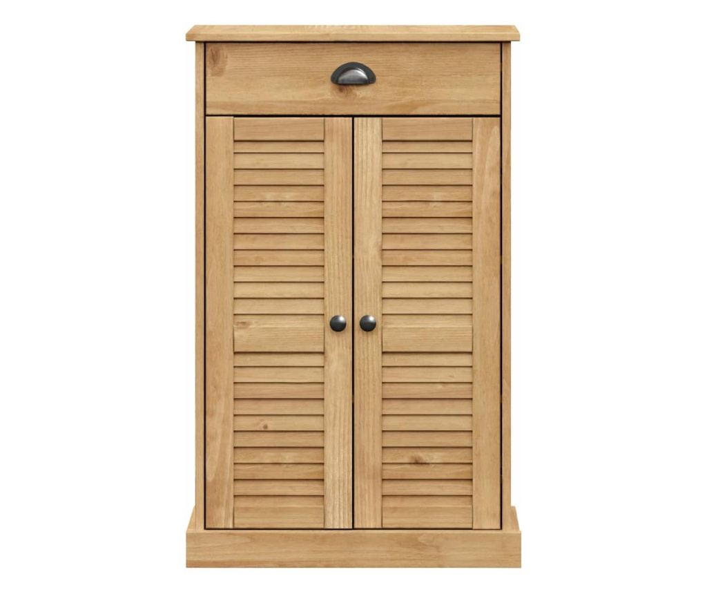 Шкаф за обувки VIGO, 60x35x96 см, масивна борова дървесина - 4