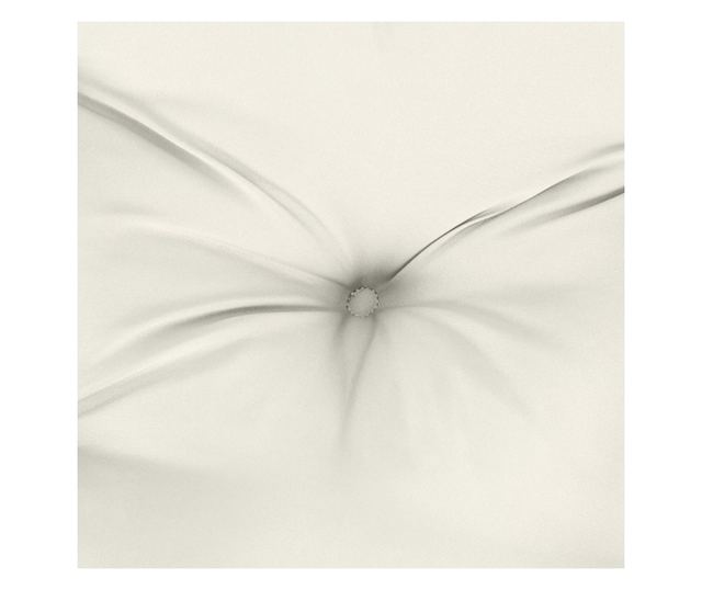 6 db krémszínű szövet magas háttámlájú székpárna 120x50x7 cm