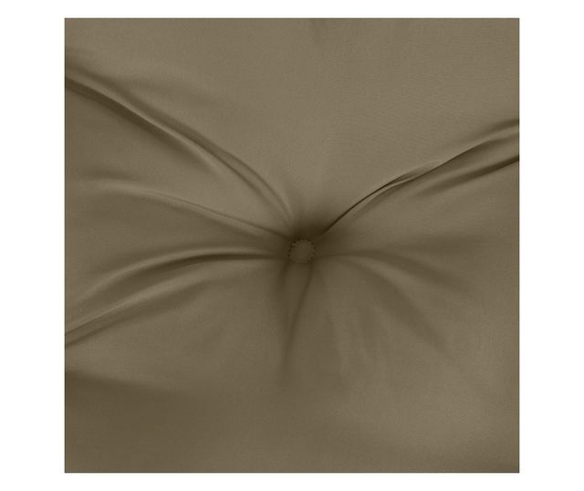 4 db melange tópszínű szövet háttámlás székpárna 100x50x7 cm