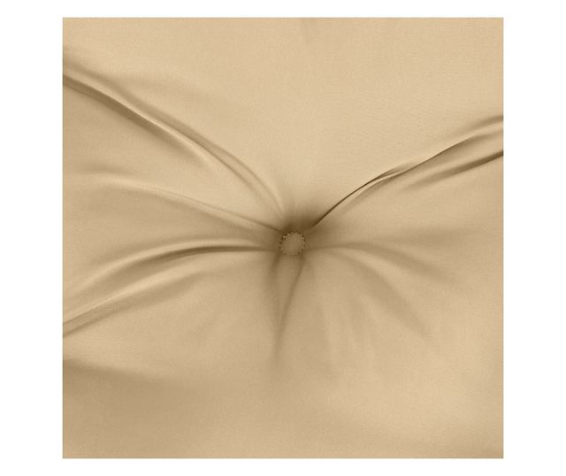 melange bézs szövet kerti padpárna 100 x 50 x 7 cm