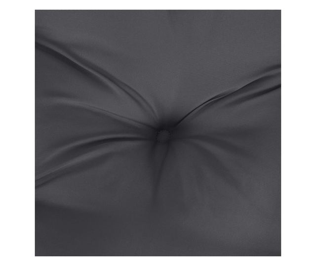 4 db melange antracit szövet háttámlás székpárna 100x50x7 cm