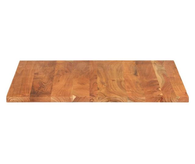 tömör akácfa négyzet alakú asztallap 80x80x2,5 cm