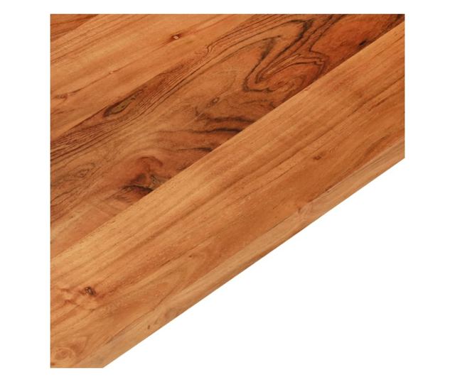 tömör akácfa négyzet alakú asztallap 80x80x2,5 cm