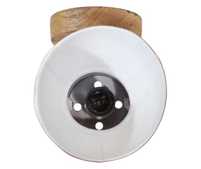 kopott piros fali lámpa 25 W 11,5x11,5x25 cm E27