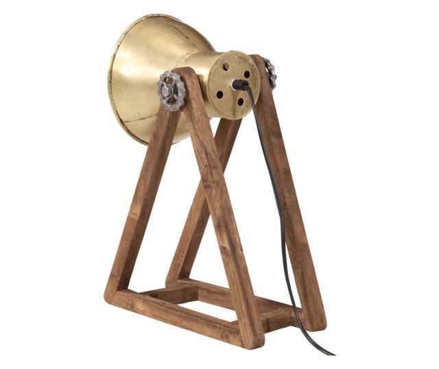 antik sárgaréz asztali lámpa 25 W 30x17x40 cm E27