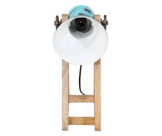 kopott kék asztali lámpa 25 W 30x17x40 cm E27