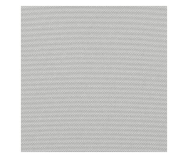 világosszürke 100% oxford poliészter erkélyparaván 75 x 400 cm