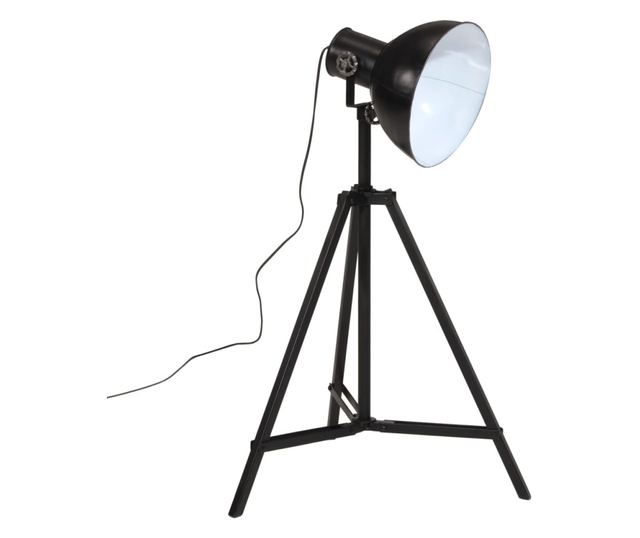 fekete állólámpa 25 W 61x61x90/150 cm E27