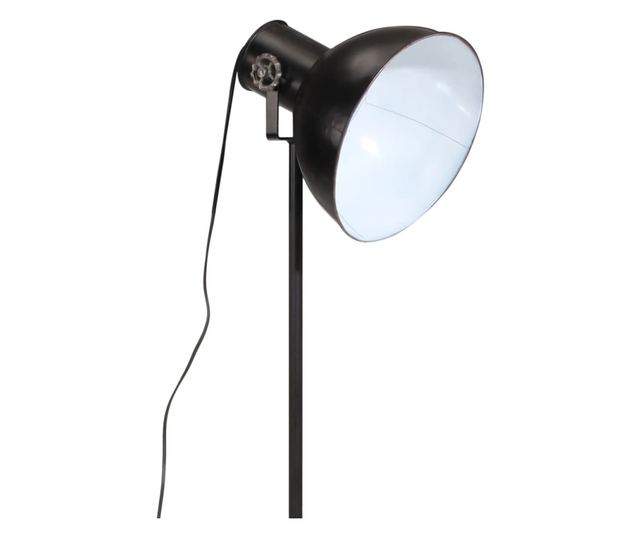 fekete állólámpa 25 W 61x61x90/150 cm E27