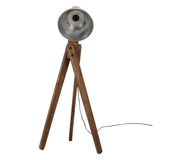 vintage ezüst állólámpa 25 W 45 x 45 x 120 cm E27