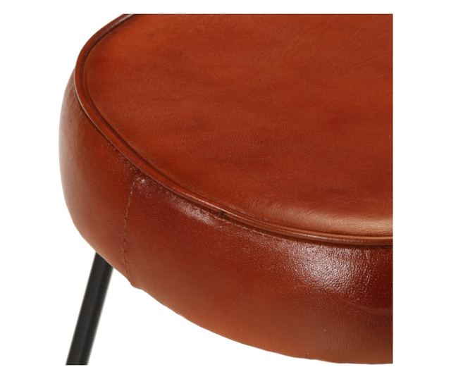 Barski stoli, 2 kosa, temno rjavi, 40x29,5x53 cm