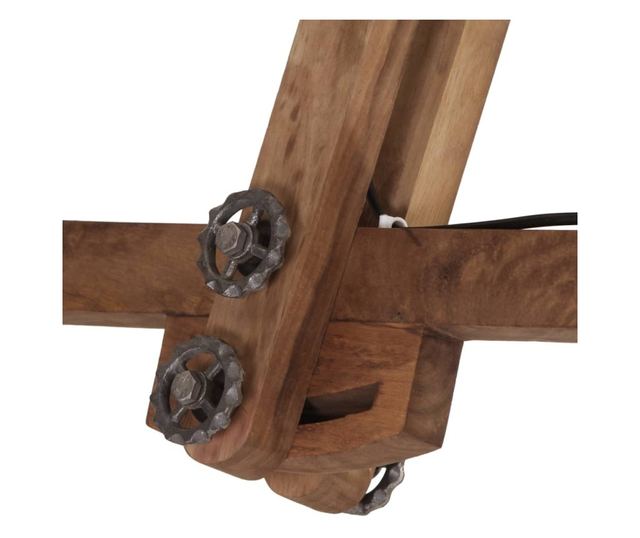 fekete mennyezeti lámpa 25 W 105x30x65-108 cm E27