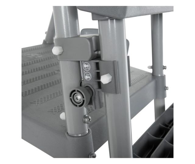 Flowclear 4 fokos biztonsági létra 122 cm