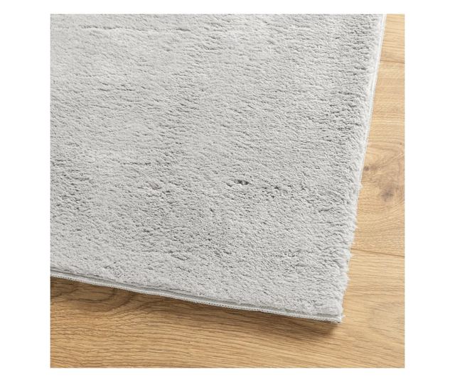 HUARTE szürke rövid szálú puha és mosható szőnyeg 240 x 340 cm