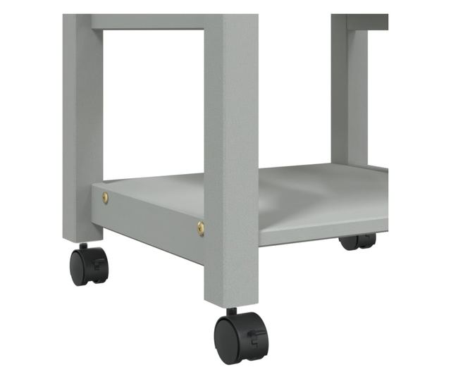 MONZA tömör fenyőfa konyhai kocsi 48 x 40 x 90 cm