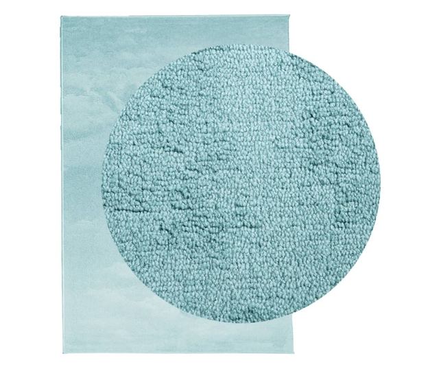 OVIEDO zöld rövid szálú szőnyeg 120 x 170 cm