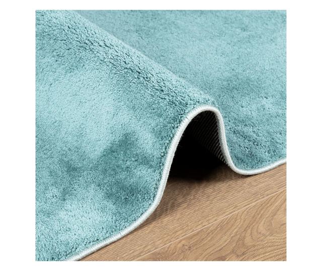 OVIEDO zöld rövid szálú szőnyeg 120 x 170 cm