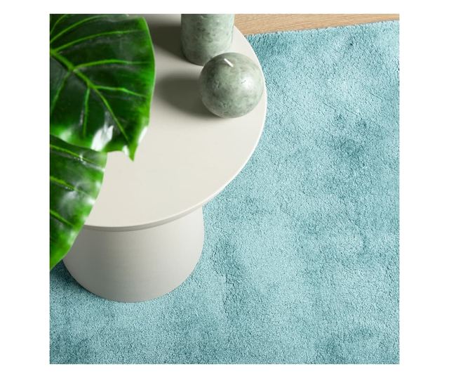 OVIEDO zöld rövid szálú szőnyeg 120 x 170 cm