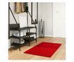 OVIEDO piros rövid szálú szőnyeg 60 x 110 cm