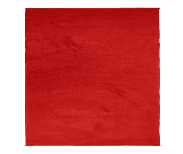 OVIEDO piros rövid szálú szőnyeg 240 x 240 cm