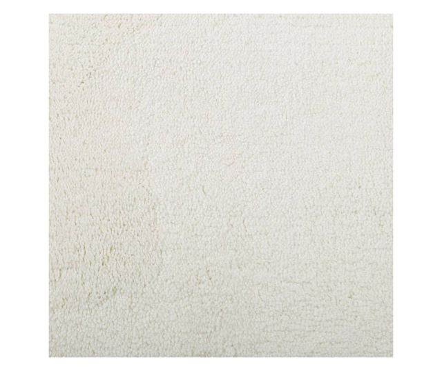 OVIEDO krémszínű rövid szálú szőnyeg 60 x 110 cm