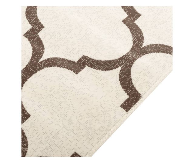 többszínű bel-/kültéri csúszásgátló rövidszálú szőnyeg 80x150cm