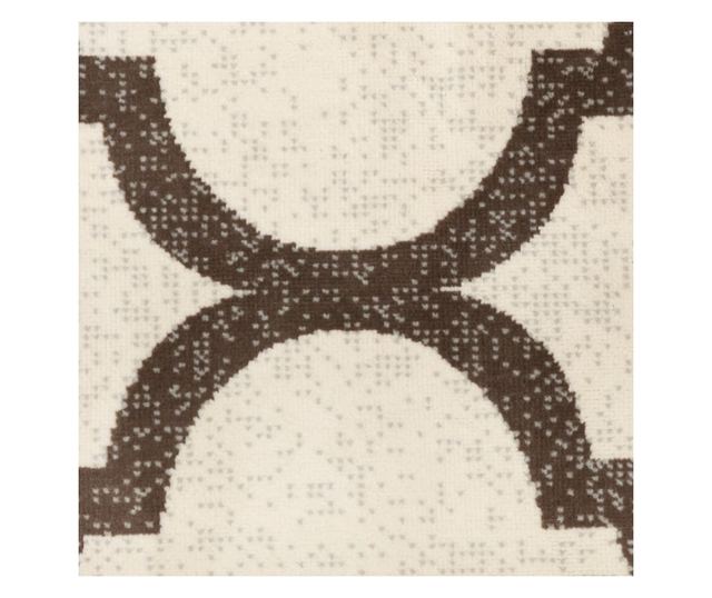 többszínű bel-/kültéri csúszásgátló rövidszálú szőnyeg 80x150cm