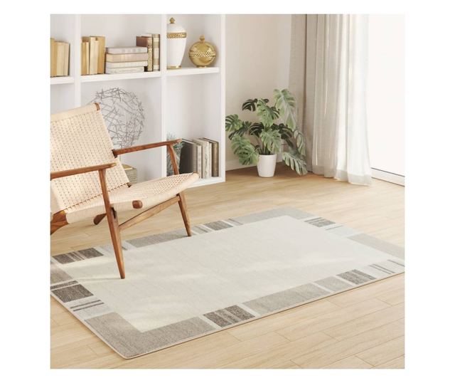 többszínű bel/kültéri csúszásgátló rövidszálú szőnyeg 120x180cm