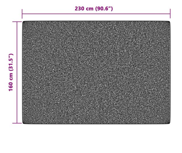 többszínű bel/kültéri csúszásgátló rövidszálú szőnyeg 160x230cm