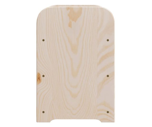 tömör fenyőfa bortartó állvány tetővel 33x25x37 cm