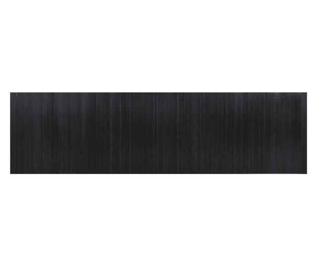 fekete bambusz térelválasztó 165 x 600 cm