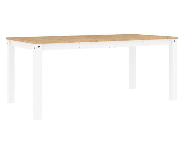 Panama fehér tömör fenyőfa ebédlőasztal 180 x 90 x 75 cm