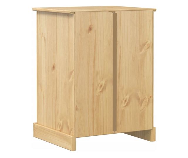 Corona tömör fenyőfa HiFi szekrény 60 x 50 x 82 cm