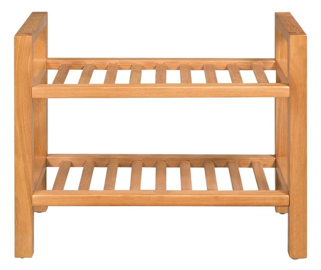 Ormarić za cipele s 2 police, 50x27x40 cm, masivno hrastovo drvo