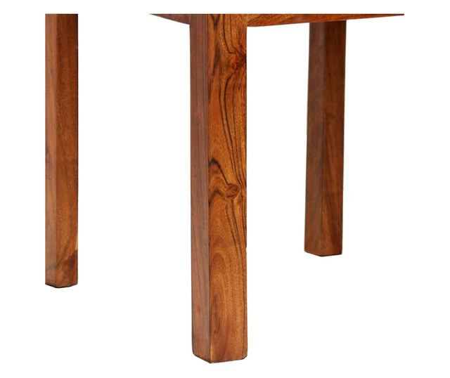 Jedilni stoli 2 kosa trden les medene barve, moderno