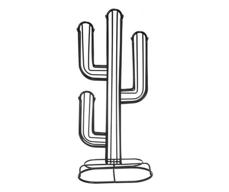 Поддържа 50 капсули Nestle Cactus, стомана, 17x43 см