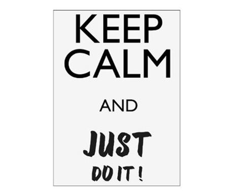 Tablou sticker Keep Calm, 30x40 cm